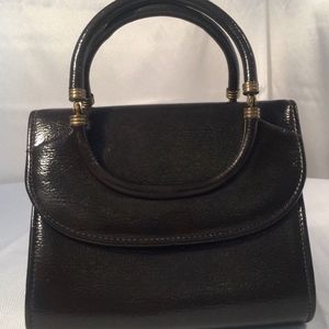 Vintage DELICATO by Markay 1960 Brown  Purse Bag